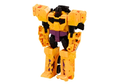 LEAN Toys 18800 Robotický tank se zbraní 2 v 1 Transformace X-Warrior, žlutý
