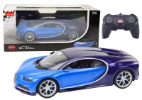 Rastar 19802 RC auto Bugatti Chiron 1:14, modré