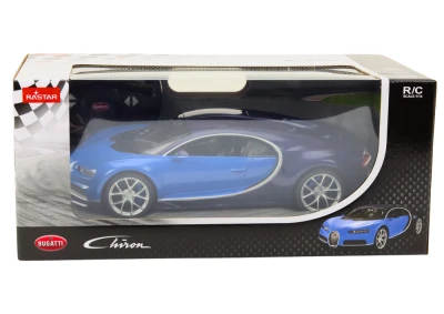 Rastar 19802 RC auto Bugatti Chiron 1:14, modré