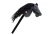 LEAN Toys 19535 Hobby Horse, dlhosrstý s zvukmi, čierny