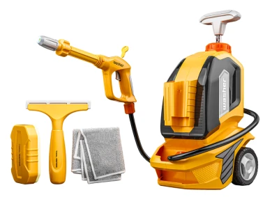 LEAN Toys 20277 Dětská tlaková myčka s vodní funkci a příslušenstvím