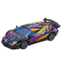 LEAN Toys 23052 RC auto 1:22 s podsvětlenou karoserií, fialové