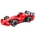 LEAN Toys 22678 Závodní auto RC s efektem dýmu 2.4G, červené