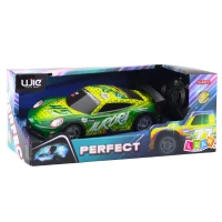 LEAN Toys 23059 RC závodní auto, svítící karoserie, zelené