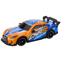 LEAN Toys 23070 RC driftovací auto, podsvícená karoserie, oranžové