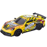 LEAN Toys 23073 RC driftové auto, osvetlená karoséria, žltá farba