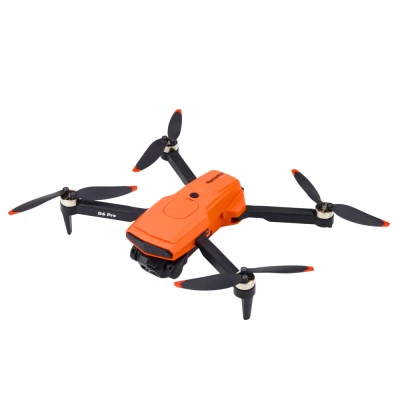 LEAN Toys 23091 D6 PRO dron s dvojitou HD kamerou, LED svetlami, oranžový