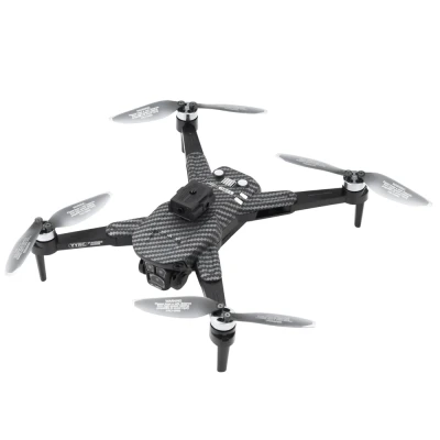 LEAN Toys 23104 Dron Y329 s HD WiFi kamerou, LED, černý karbon