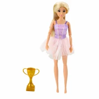 LEAN Toys 24483 Panenka Anlily baletka v šatech