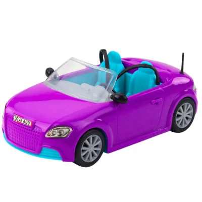 LEAN Toys 24478 Mini panenka Ankiki kabriolet fialový