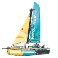 LEAN Toys 24706 Stavebnice plachetnice typu 65, 675 dielov