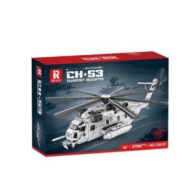 LEAN Toys 24743 Stabenice CH-53 transportný vrtuľník, 2192 dielov