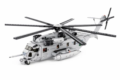 LEAN Toys 24743 Stabenice CH-53 transportný vrtuľník, 2192 dielov