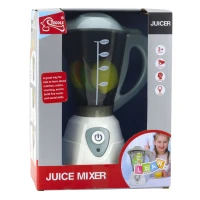 LEAN Toys 25101 Interaktivní dětský kuchyňský mixér - světla, zvuky, ovoce