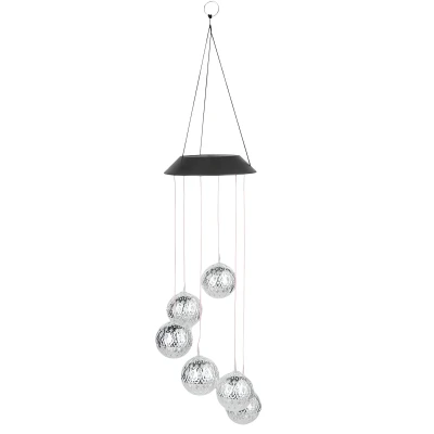 LEAN 26942 Solární zahradní LED marocké koule 70 cm