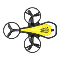 LEAN Toys 27882 Syma X39 Mini Drone, 2,4 GHz, štyri osi, 360° akrobacia, žltá farba