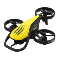 LEAN Toys 27882 Syma X39 Mini Drone, 2,4 GHz, štyri osi, 360° akrobacia, žltá farba