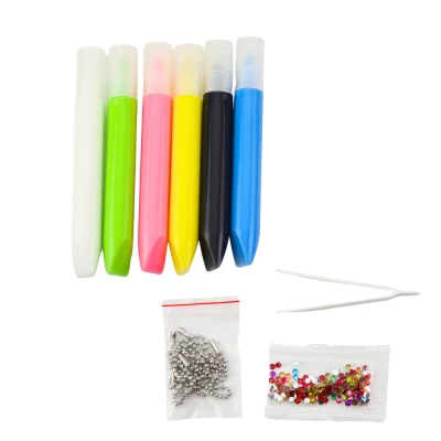 LEAN Toys 27734 Kreativní DIY 3D vitráže, přívěsky Dinosauři, 6 gelových fixů