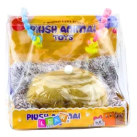 LEAN Toys 27898 Spící labrador na polštáři s měkkým kožíškem a taškou