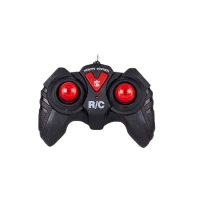 LEAN Toys 27911 RC hasičské auto/robot 2 v 1 - světla, zvuky, voda