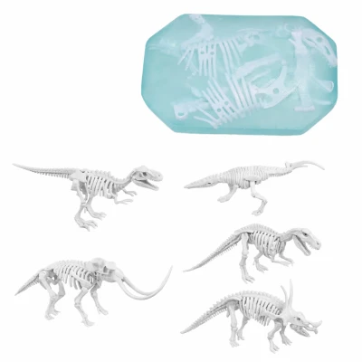 LEAN Toys 28149 Kreativní sada na výroba mýdla s vykopávky dinosaurů 2 v 1