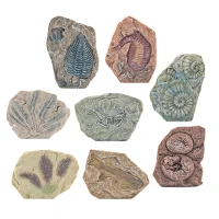 LEAN Toys 28724 Paleontologická sada vykopávek, sádrový blok a nástroje