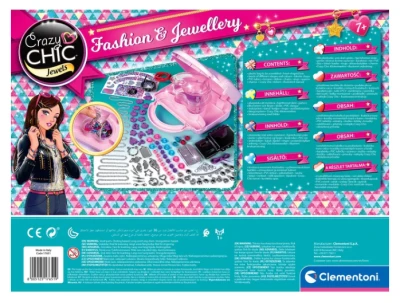 Clementoni 28455 Crazy Chic kabelka DIY - korálky a náramky