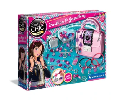 Clementoni 28455 Crazy Chic kabelka DIY - korálky a náramky