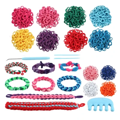 LEAN Toys 28795 Kreativní sada na výrobu gumičkových náramků