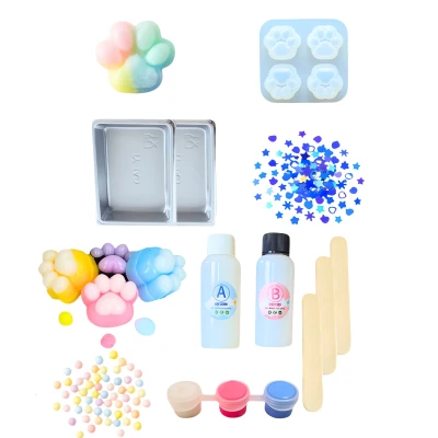 LEAN Toys 28692 Kreativní sada na tvorbu kočičí tlapky DIY