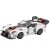 LEAN Toys 28913 Stavebnicová súprava pretekárskeho auta VIPER, 379 dielov, biela a červená farba