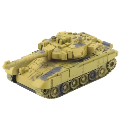 LEAN Toys 28923 Tank T90 RC 1:18, světla a zvuky, pískový