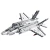 LEAN Toys 28910 Stavebnice stíhací letoun F-35 Lightning II, 1490 dílků, šedá