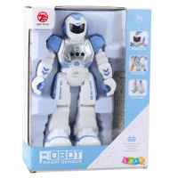 LEAN Toys 28841 Interaktívny robot SMART BOT RC, modrý 
