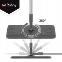 Ruhhy 27231 Dvojkomorový mop 8,5 l, 3x utierka, bielo-sivý