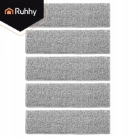 Ruhhy 27393 Náhradná utierka na mop 32 x 12 cm, 5 ks