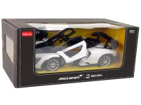 Rastar 12914 Auto na dálkové ovládání R/C McLaren Senna Rastar 1:14, bílé