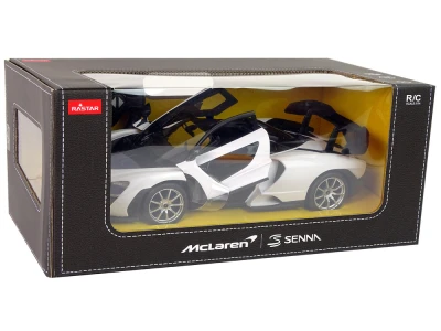 Rastar 12914 Auto na dálkové ovládání R/C McLaren Senna Rastar 1:14, bílé
