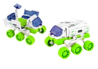 LEAN Toys 12986 Sada vesmírných vozidel 6 v 1 Rover Satelit Astronom
