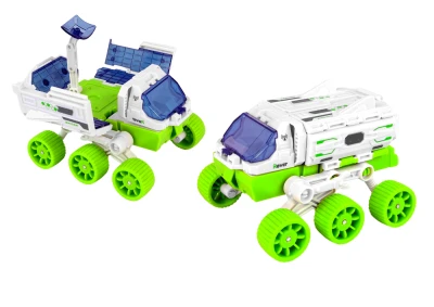 LEAN Toys 12986 Sada vesmírných vozidel 6 v 1 Rover Satelit Astronom