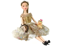LEAN Toys 13901 Panenka Emily s pejskem a gumičkou