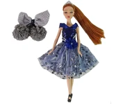 LEAN Toys 13899 Panenka Emily s houpačkou a květinami