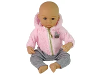 LEAN Toys 15689 Panenka miminko s dudlíkem a doplňky