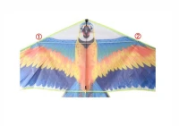 LEAN Toys 15988 Létací drak Papoušek 250 x 140 cm