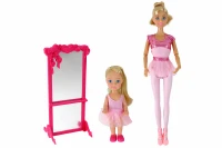 LEAN Toys 16203 Anlily máma s dcerou - baletka