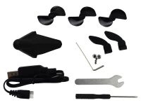 LEAN Toys 16350 Motorový člun s efekty na dálkové ovládání RC, modrý 