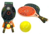 LEAN Toys 17501 Sada 2 pálek na padel pro děti s PU míčkem