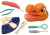 LEAN Toys 17554 Kreativní sada Dinosauří zubař s modelínou a příslušenstvím