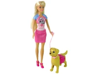 LEAN Toys 14800 Panenka Anlily s pejskem a krmivem