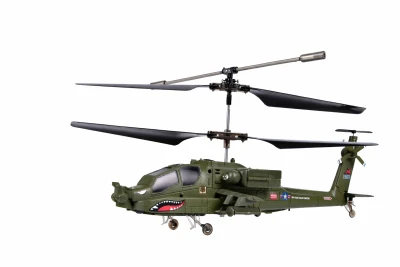 LEAN Toys 14875 Dálkově ovládaný vrtulník S109G SYMA RC, zelený